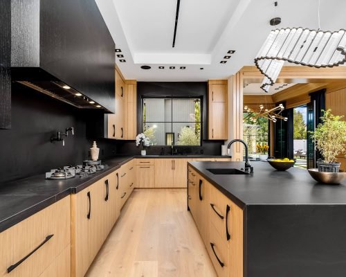Modern Kitchen Wooden Cabinets
